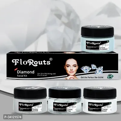 FloRouts Diamond Facial Kit (Pack of 1)