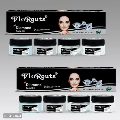 FloRouts Diamond Facial Kits (Pack of 2)