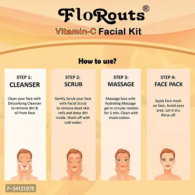 FloRouts Vitamin-C Facial Kit (Pack of 1)-thumb2