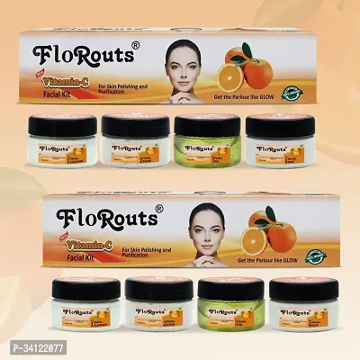 FloRouts Vitamin-C Facial Kit (Pack of 2)