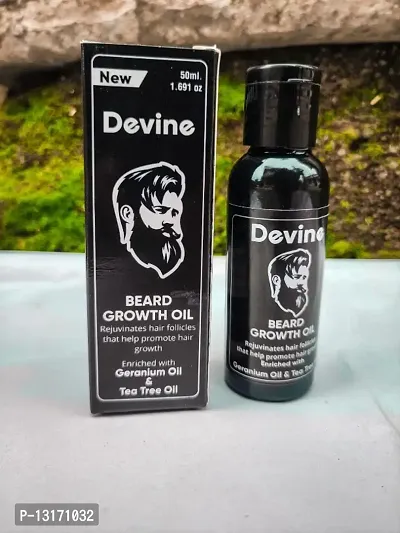 New devine beard growth oil