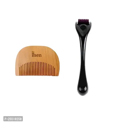 Premium Beard Grooming Kit of 2,Beard Comb for Men