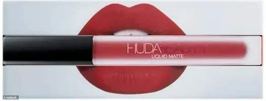 hudda red lipstick for makeup