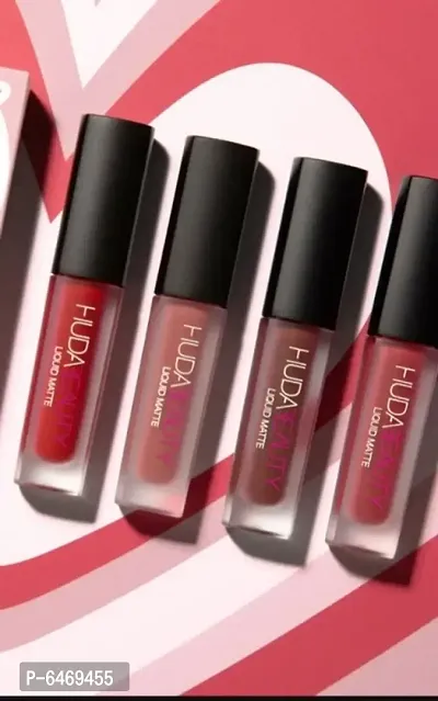 Hudda red, brown, maroon ,pink lipstick for makeup