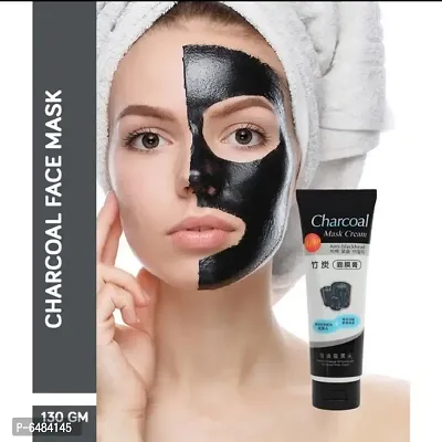 Charcoal face mask (130ml)-thumb0