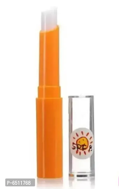 Pink magic lip balm (orange container)