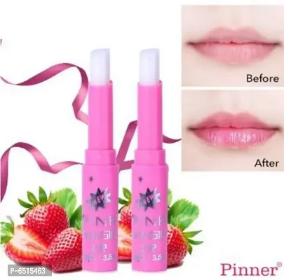 Pack of 2 pink magic lip balm