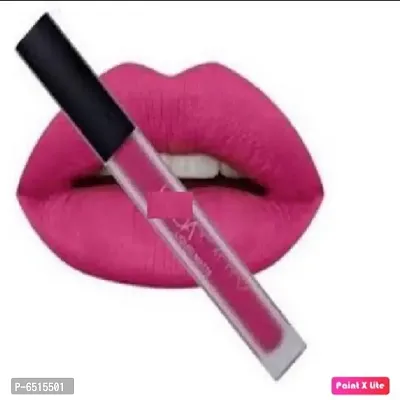 Pink Liquid Matte Lipstick Makeup Lips-thumb0