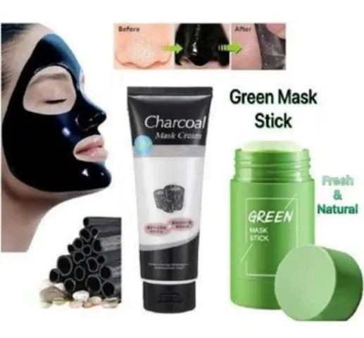 Top Selling Green Tea Stick Mask With Skin Care Essential Combo