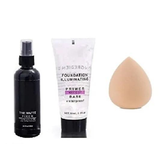 Waterproof Face Makeup Fixer And Primer Kit