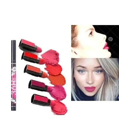 5in1 Waterproof Lipstick Combo