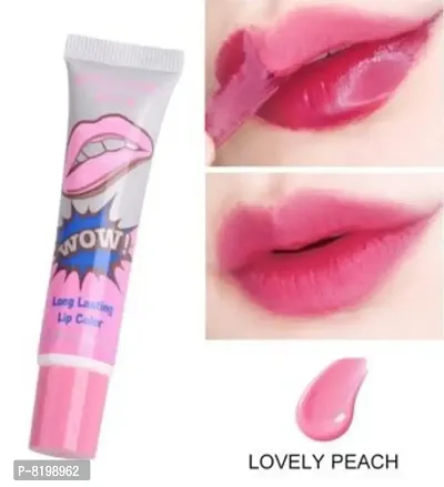 Pink peeloff lipstick