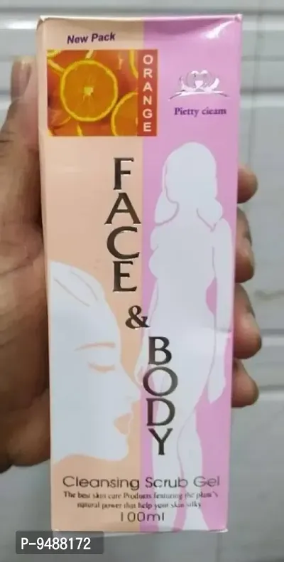 Facebody scrub (random flavour will be come)-thumb0