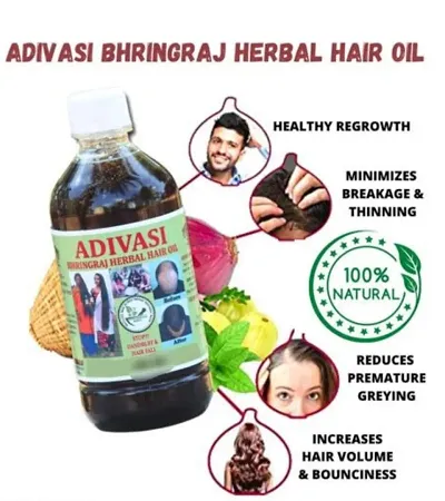 Adivasi Hair Oil For Long Hair For Men And Women