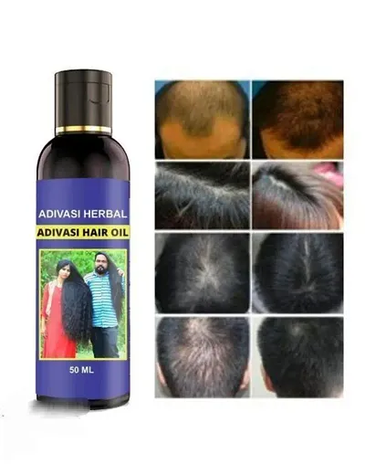 Adivasi Pure Ayurvedic Hair Treatment Herbal Hair Oil For Men And Women For Hair Growth