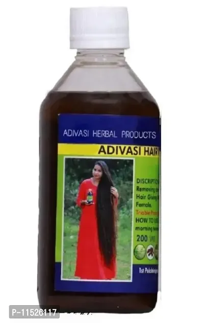 Adivasi hair oil (200ml) pack of 1-thumb0