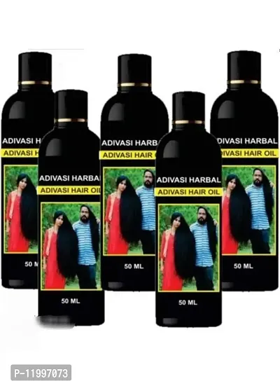 Adivasi hair oil (60ml) pack of 5-thumb0