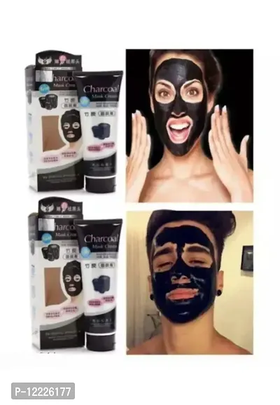 Charcoal Face Mask Pack Of 2 Skin Care