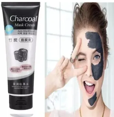 Charcoal Face Mask With Basic Skin Care And Makeup Products Combo Pack