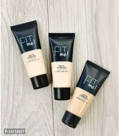 fit me foundation (pack of 3)-thumb0