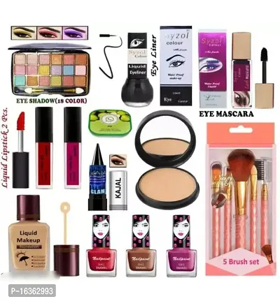 All in one makeup combo