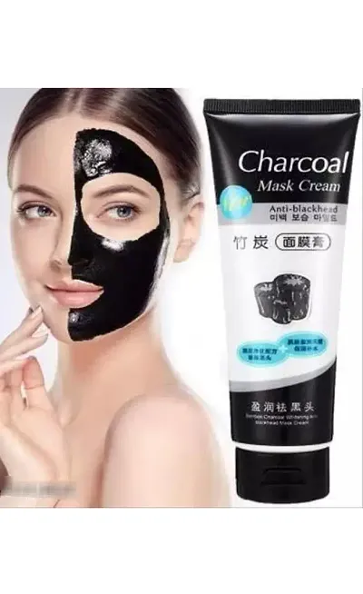 EDDNA CHARCOAL BLACK HEADS, BLACKHEADS REMOVER PEEL OFF FACE MASK CREAM, PIMPLE CLEANER, 100GM, FOR MEN/WOMEN