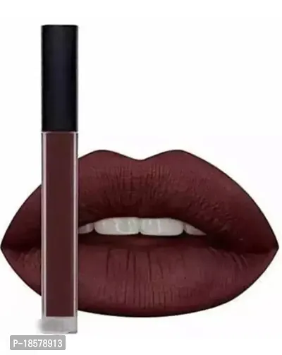Wine color liquid matte lipstick