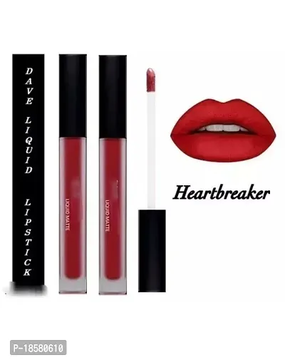 2 red liquid matte lipstick