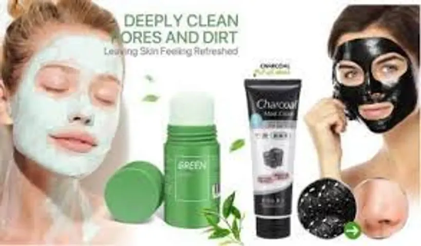 Top Selling Green Tea Stick Mask With Skin Care Essential Combo