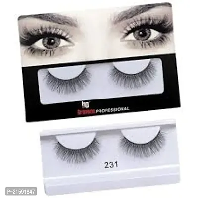 heart shaped eyelash with glue (pack of 2)