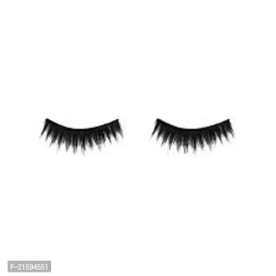 heart shaped eyelash with glue (pack of 1)