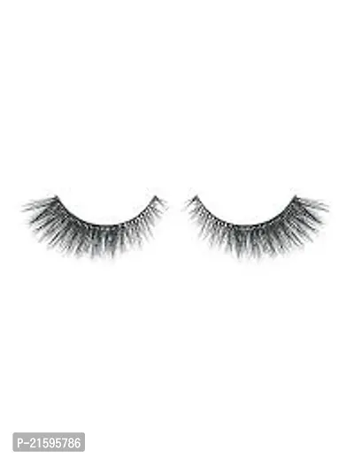 heart shaped eyelash with glue (pack of 1)