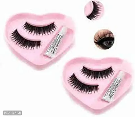 heart shaped eyelashes (pack of 2)