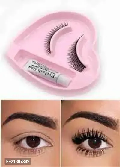 heart shaped eyelashes (pack of 1)-thumb0