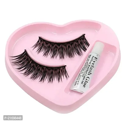 heart shaped eyelashes (pack of 1)