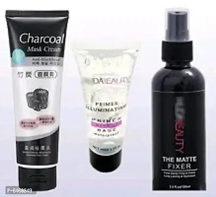 Charcoal Mask Primer And Fixer Beauty Kits And Combos Makeup Kits-thumb0