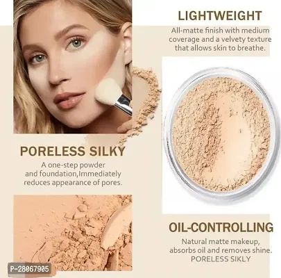 Loose face powder