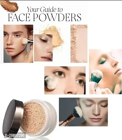 Loose face powder