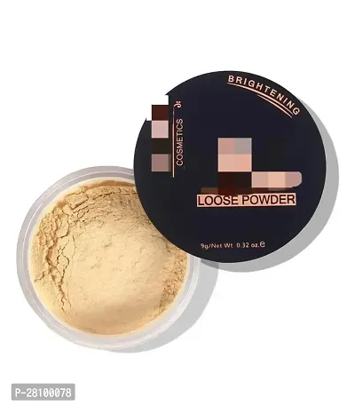 Loose face powder