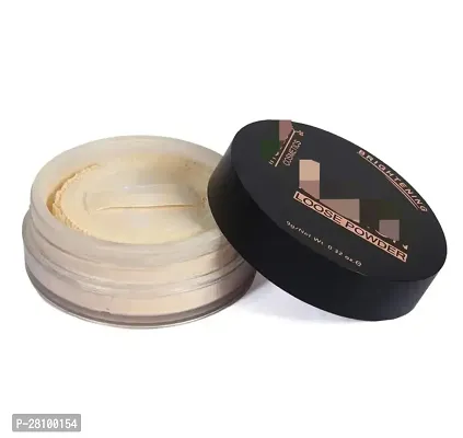 Loose face powder