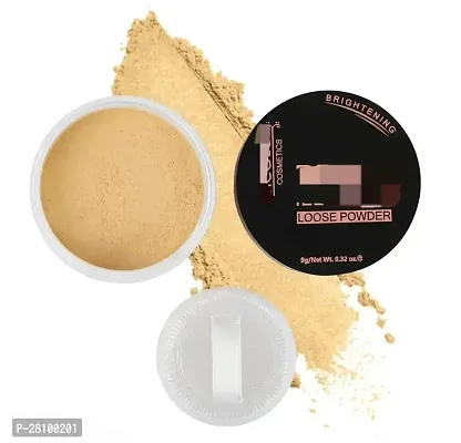 Loose face powder