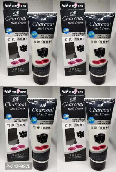 Charcoal Peel Off Face Mask Pack Of 4-thumb0