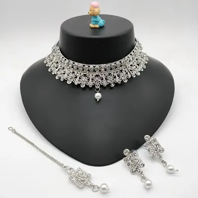 Elegant Pure Silver Jewellery Sets for Women