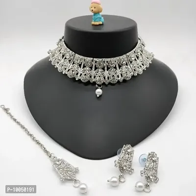 Elegant Pure Silver Jewellery Sets for Women-thumb0