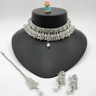 Elegant Pure Silver Jewellery Sets for Women