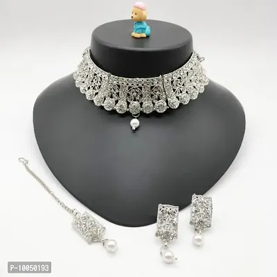 Elegant Pure Silver Jewellery Sets for Women-thumb0