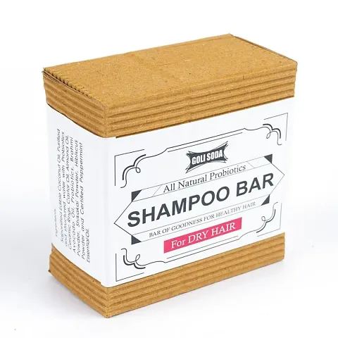 Goli Soda All Natural Probiotics Shampoo Bar