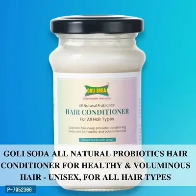 Goli Soda All Natural Probiotics Hair Conditioner For Healthy  Voluminous Hair - 130 G