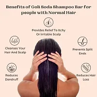 Goli Soda All Natural Probiotics Shampoo Bar for Normal Hair - 90 g-thumb1