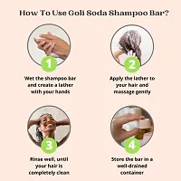 Goli Soda All Natural Probiotics Shampoo Bar for Normal Hair - 90 g-thumb1